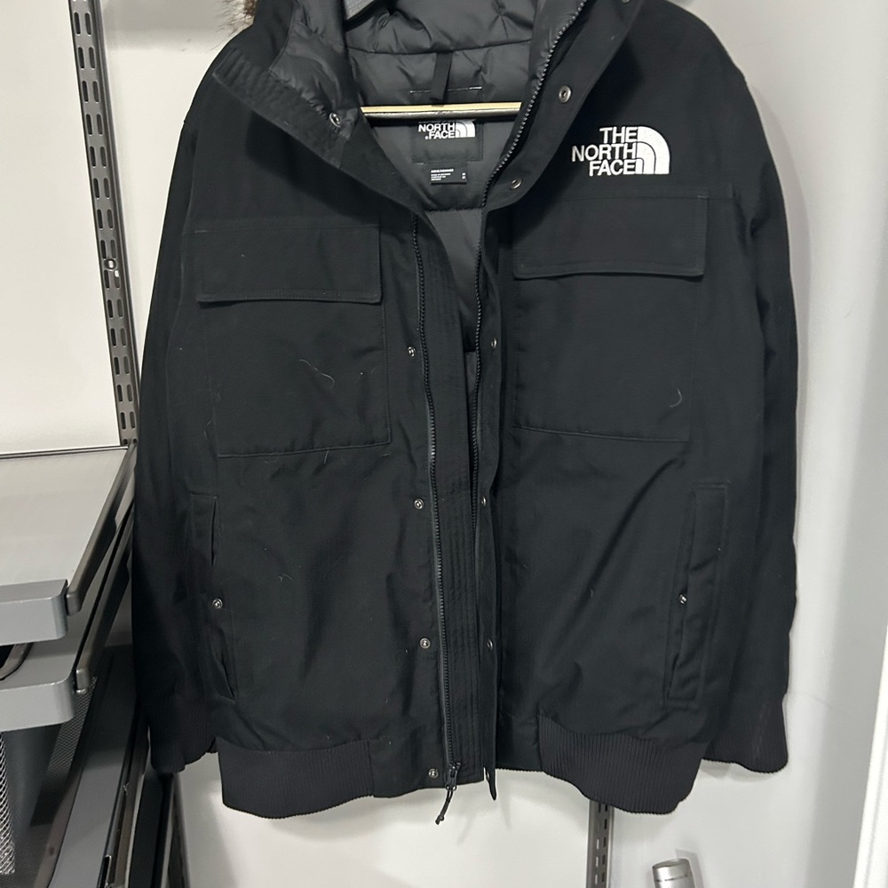 The North Face Men's Black Bomber Parka